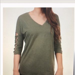 Green NWT EXPRESS top
